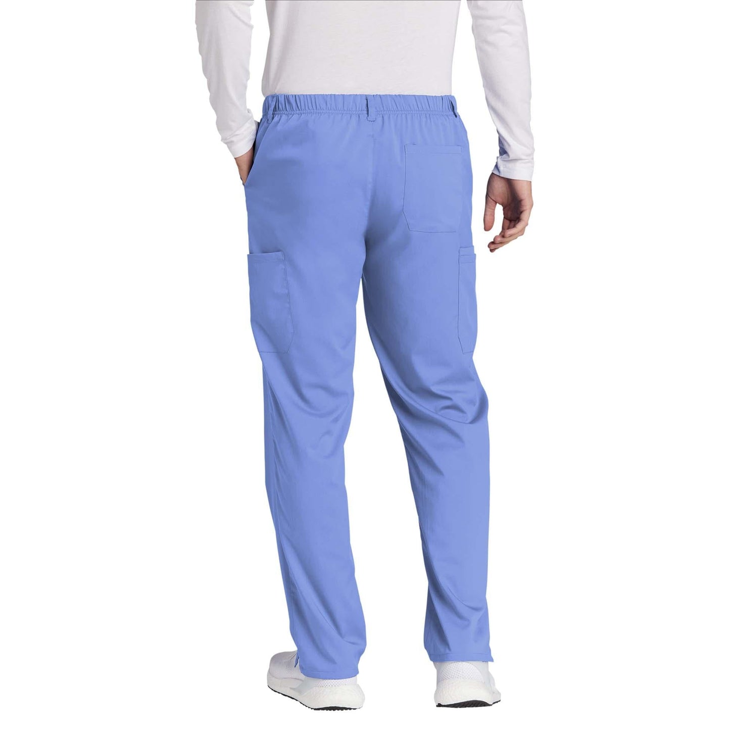 Black Scrub Pants - WonderWink - Comfortable Cargo Style
