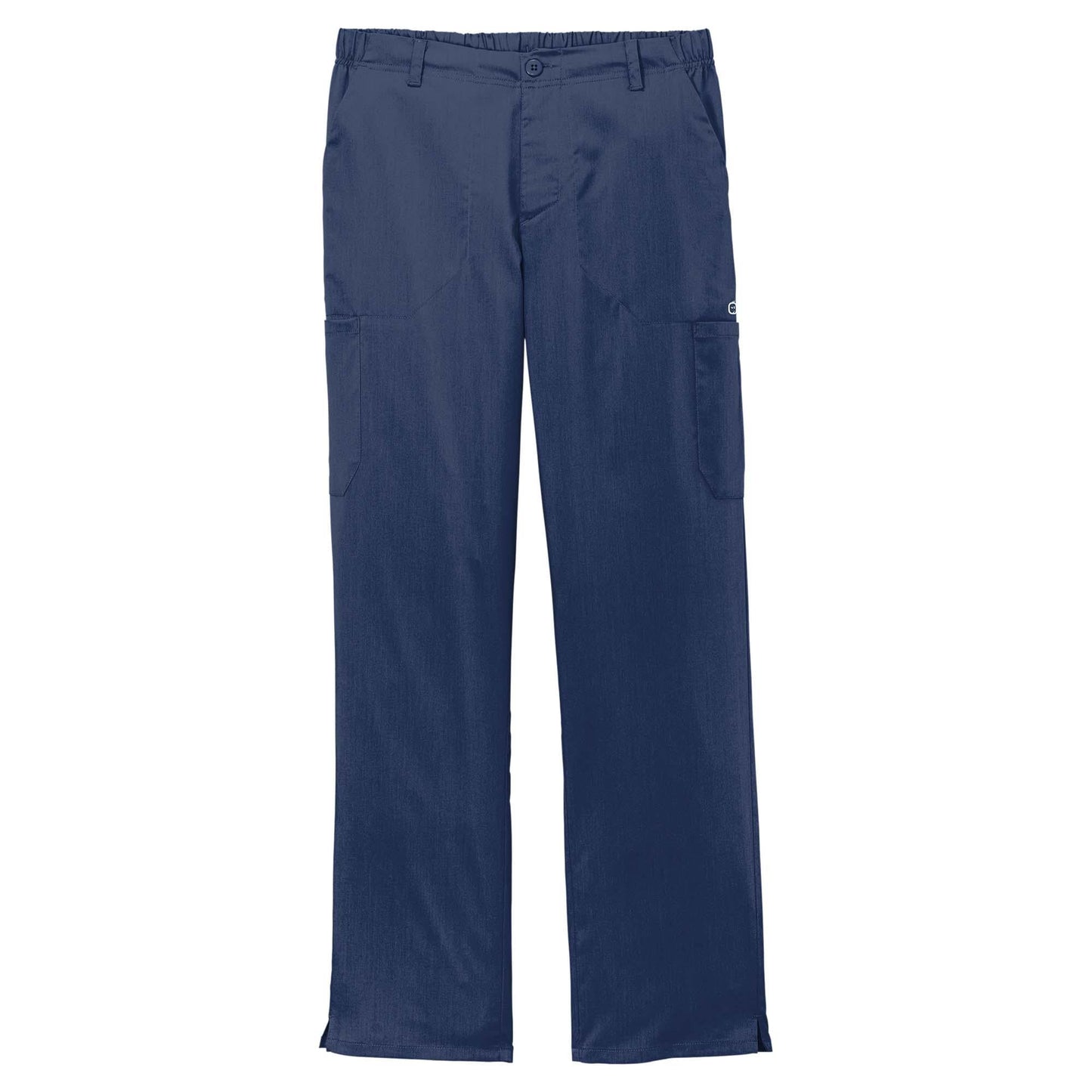 Black Scrub Pants - WonderWink - Comfortable Cargo Style