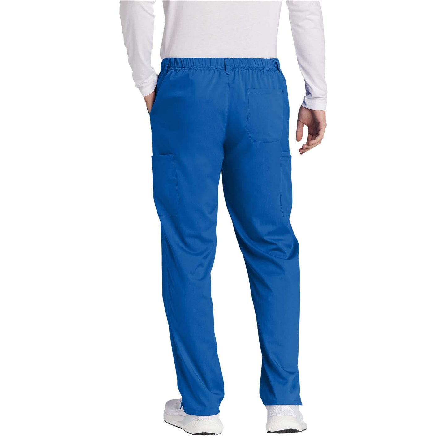 Black Scrub Pants - WonderWink - Comfortable Cargo Style