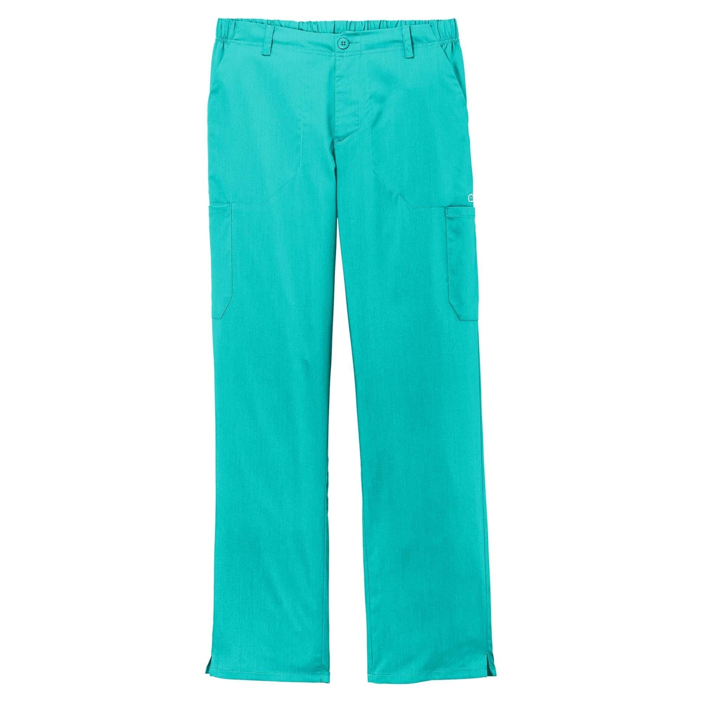 Black Scrub Pants - WonderWink - Comfortable Cargo Style