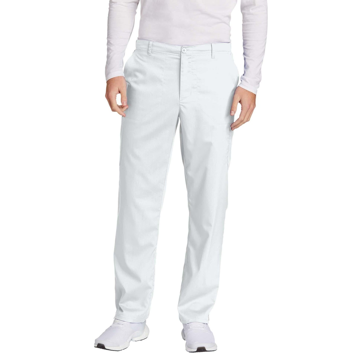 Black Scrub Pants - WonderWink - Comfortable Cargo Style