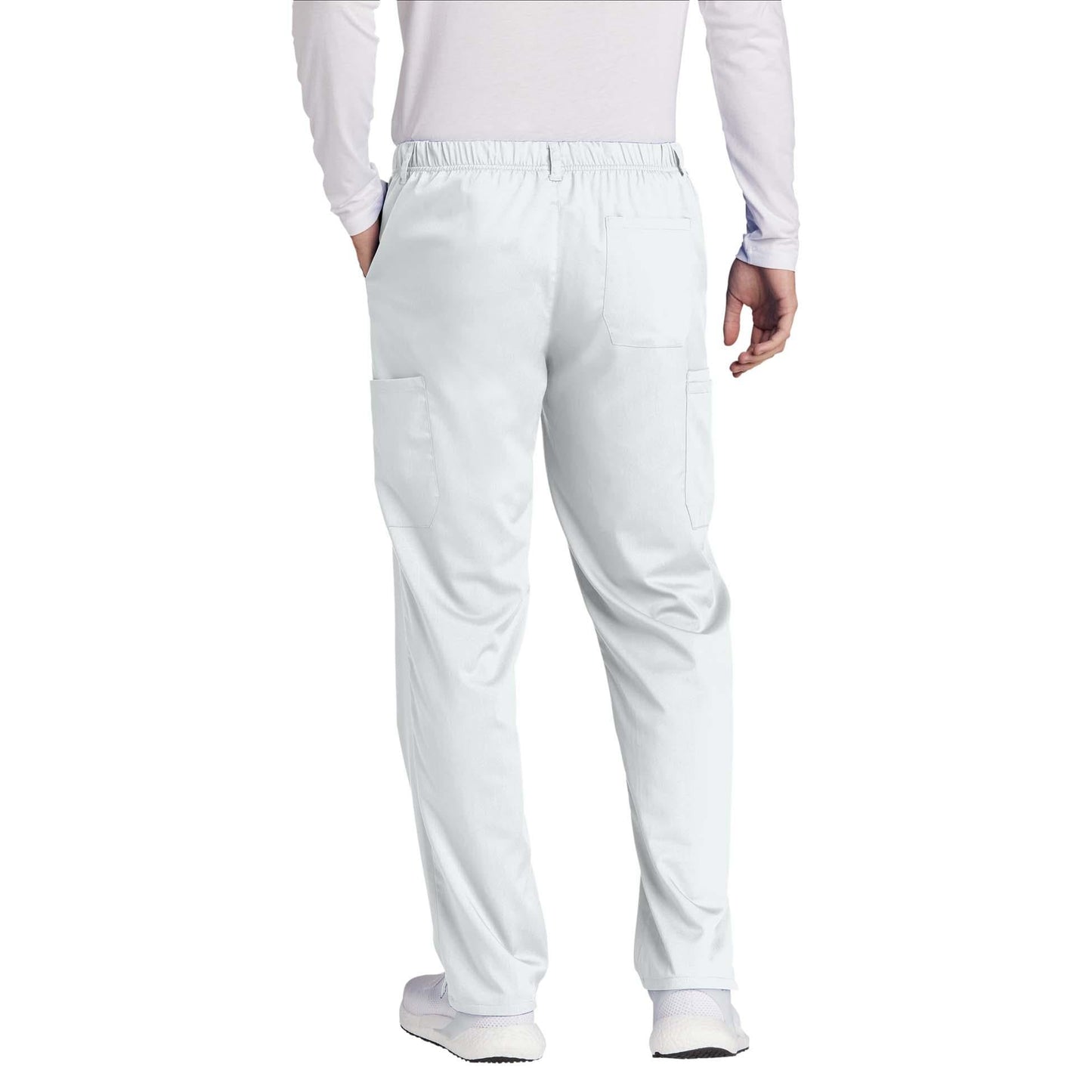 Black Scrub Pants - WonderWink - Comfortable Cargo Style
