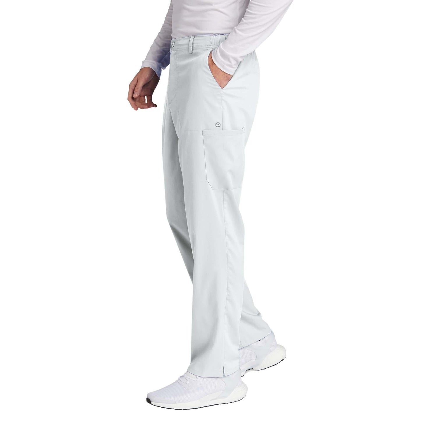 Black Scrub Pants - WonderWink - Comfortable Cargo Style