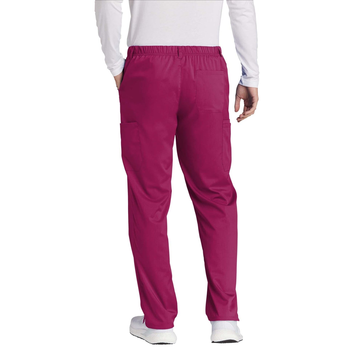 Black Scrub Pants - WonderWink - Comfortable Cargo Style