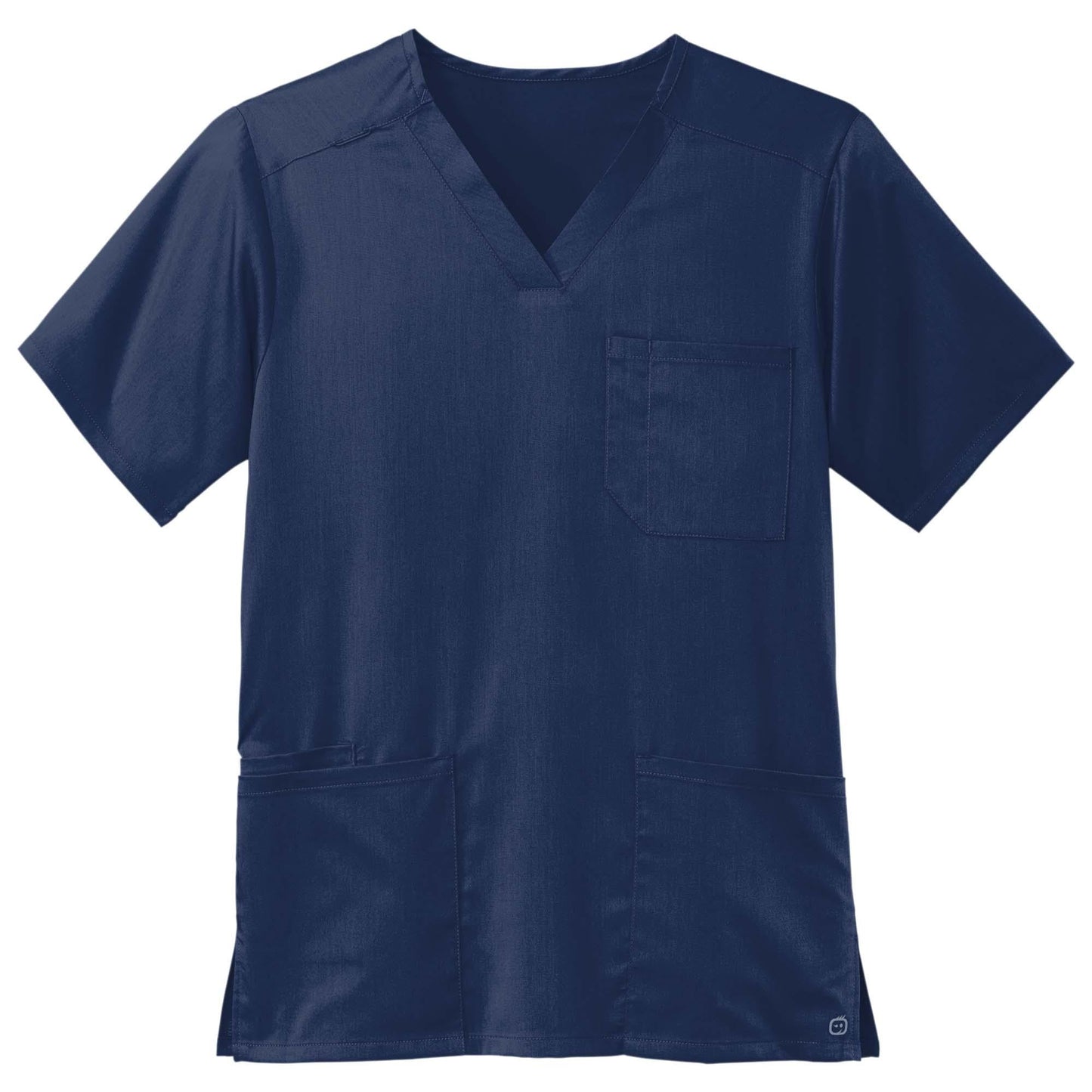 Black Scrub Tops - WonderWink - Modern Fit Design