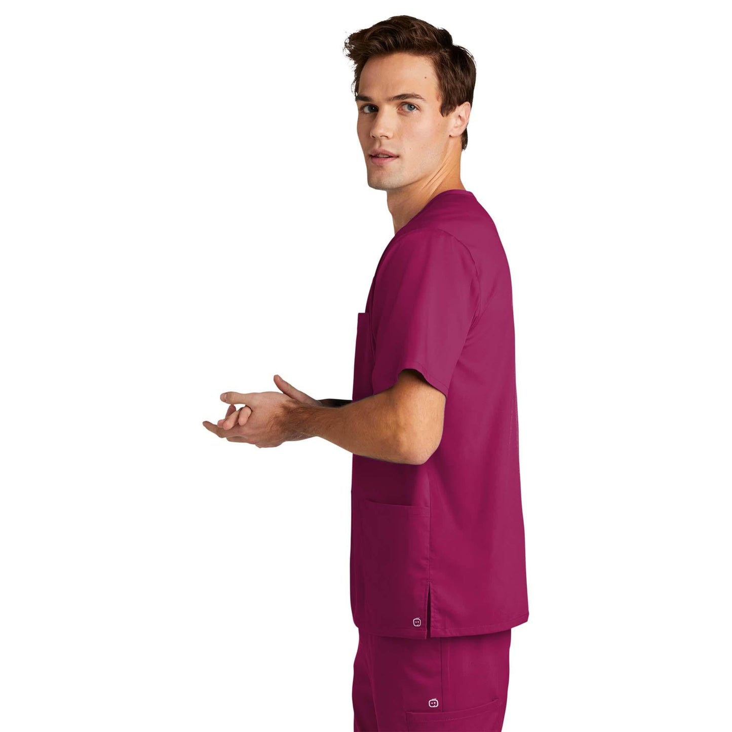 Black Scrub Tops - WonderWink - Modern Fit Design
