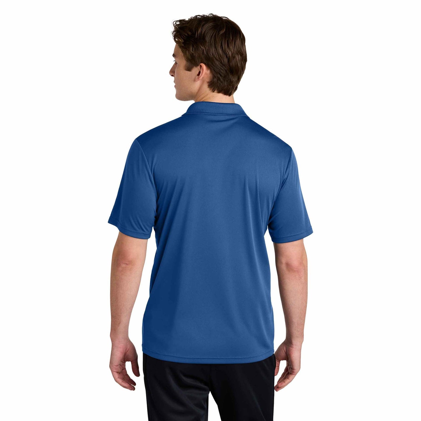Black/Gold Polo Shirts - Sport-Tek - Stylish Moisture-Wicking