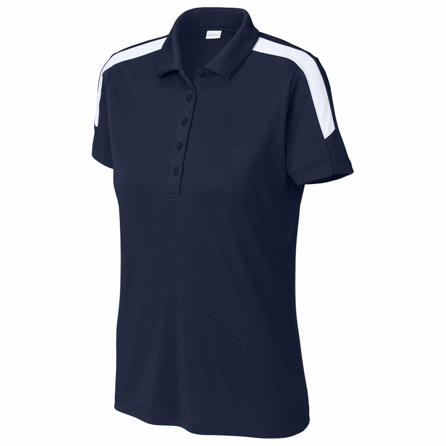Black/Gold Polo Shirts - Sport-Tek - Moisture Wicking
