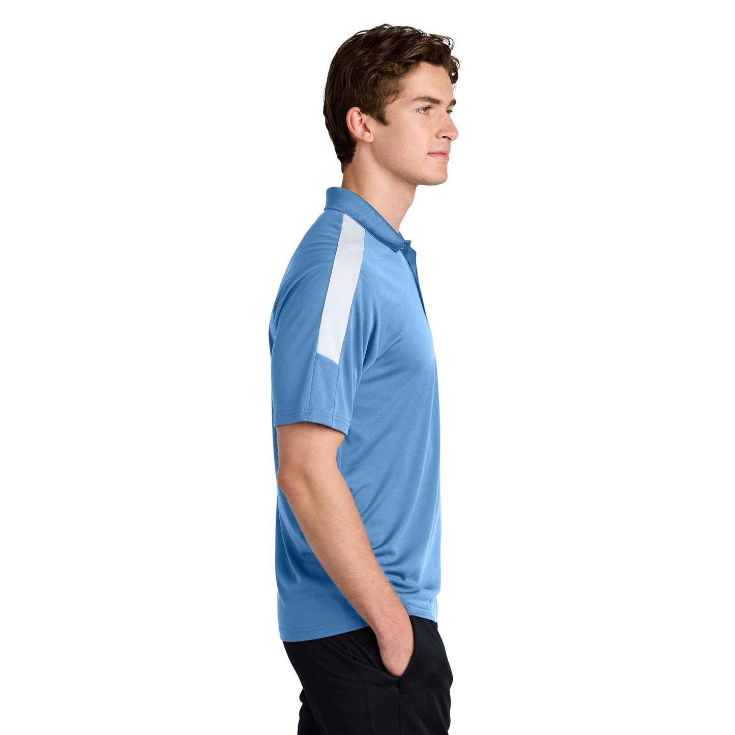 Black/Gold Polo Shirts - Sport-Tek - Stylish Moisture-Wicking