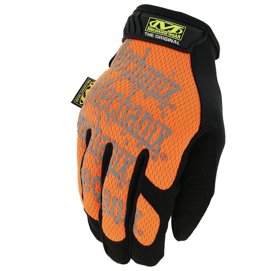 Hi-Viz Orange Gloves - Mechanix - Impact Protection