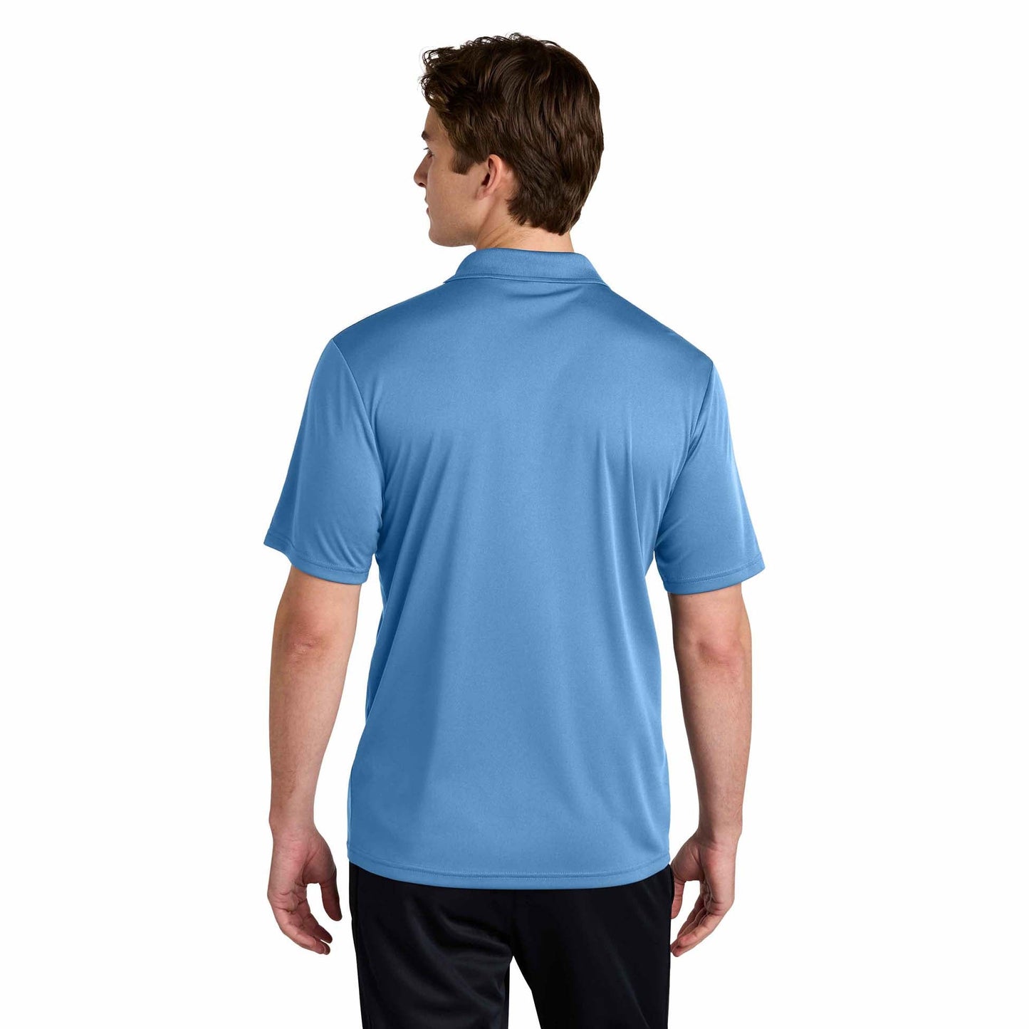 Black/Gold Polo Shirts - Sport-Tek - Stylish Moisture-Wicking