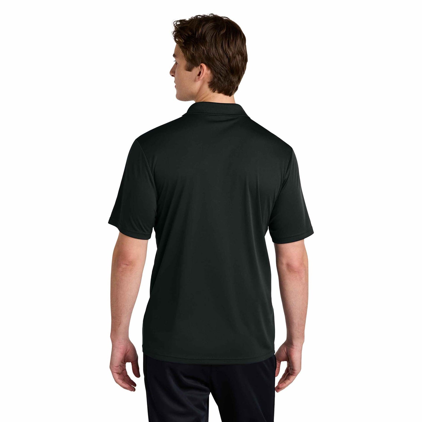 Black/Gold Polo Shirts - Sport-Tek - Stylish Moisture-Wicking