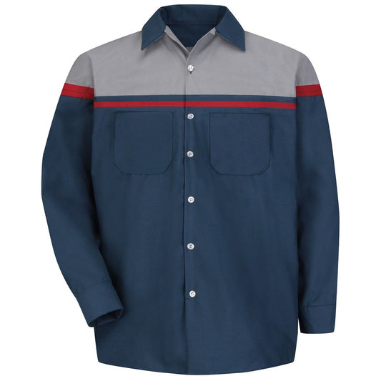 Long Sleeve Button Up Shirts - Red Kap - Performance Tech