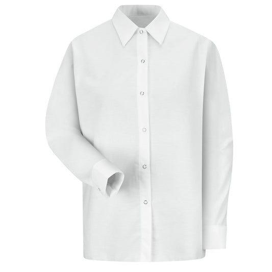 Long Sleeve Button Up Shirt - Red Kap - Pocketless Design