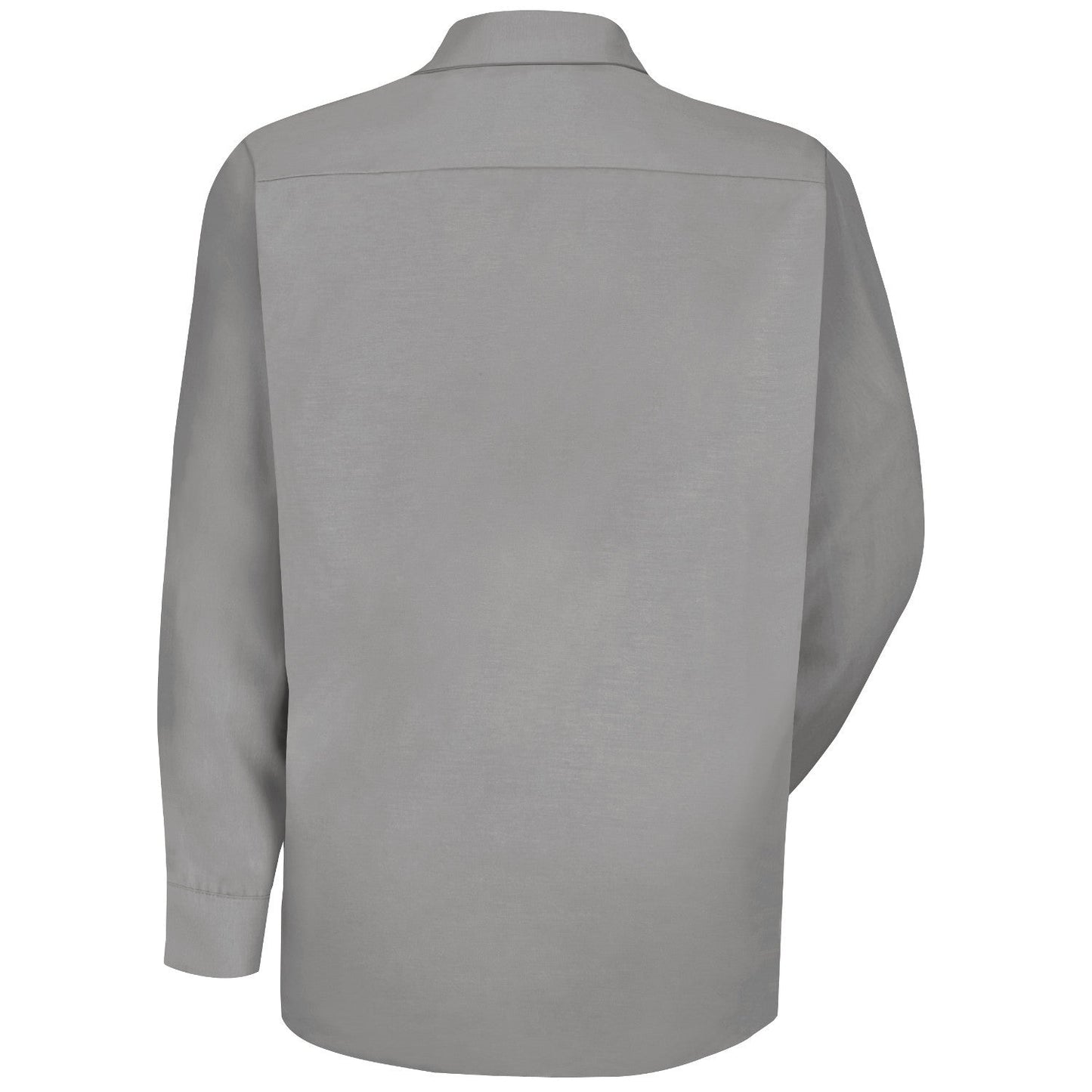 Light Grey Button Up Shirt - Red Kap - Durable Fabric