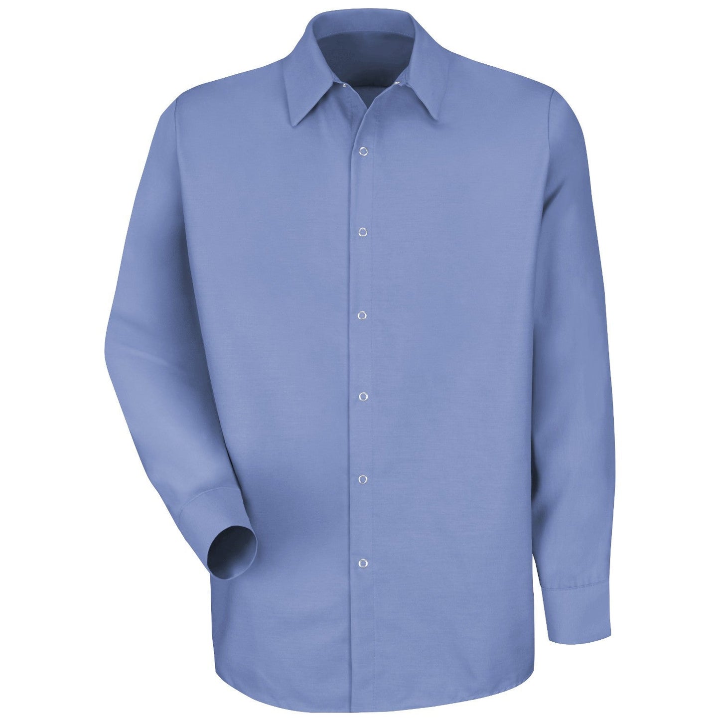 Light Grey Button Up Shirt - Red Kap - Durable Fabric