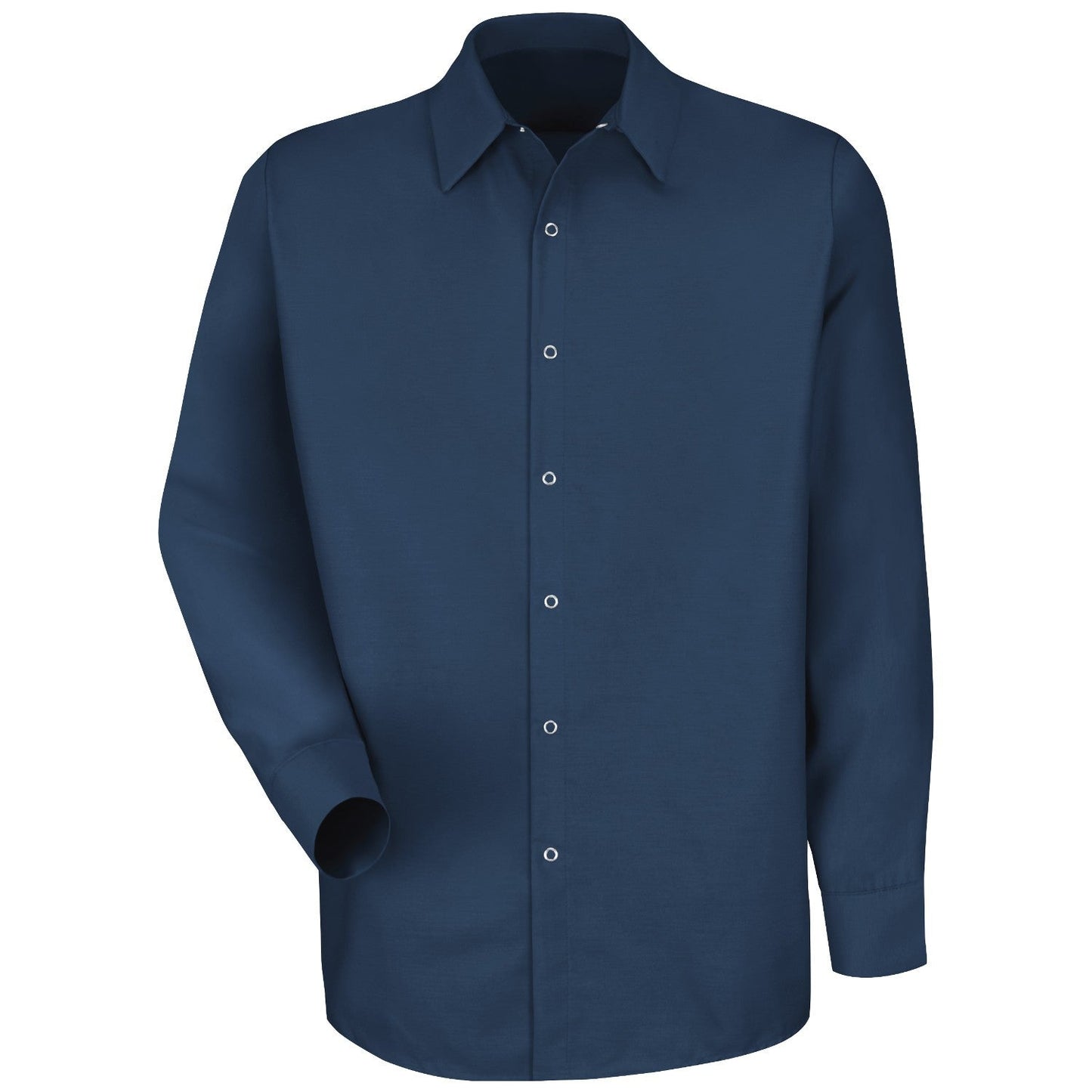 Light Grey Button Up Shirt - Red Kap - Durable Fabric