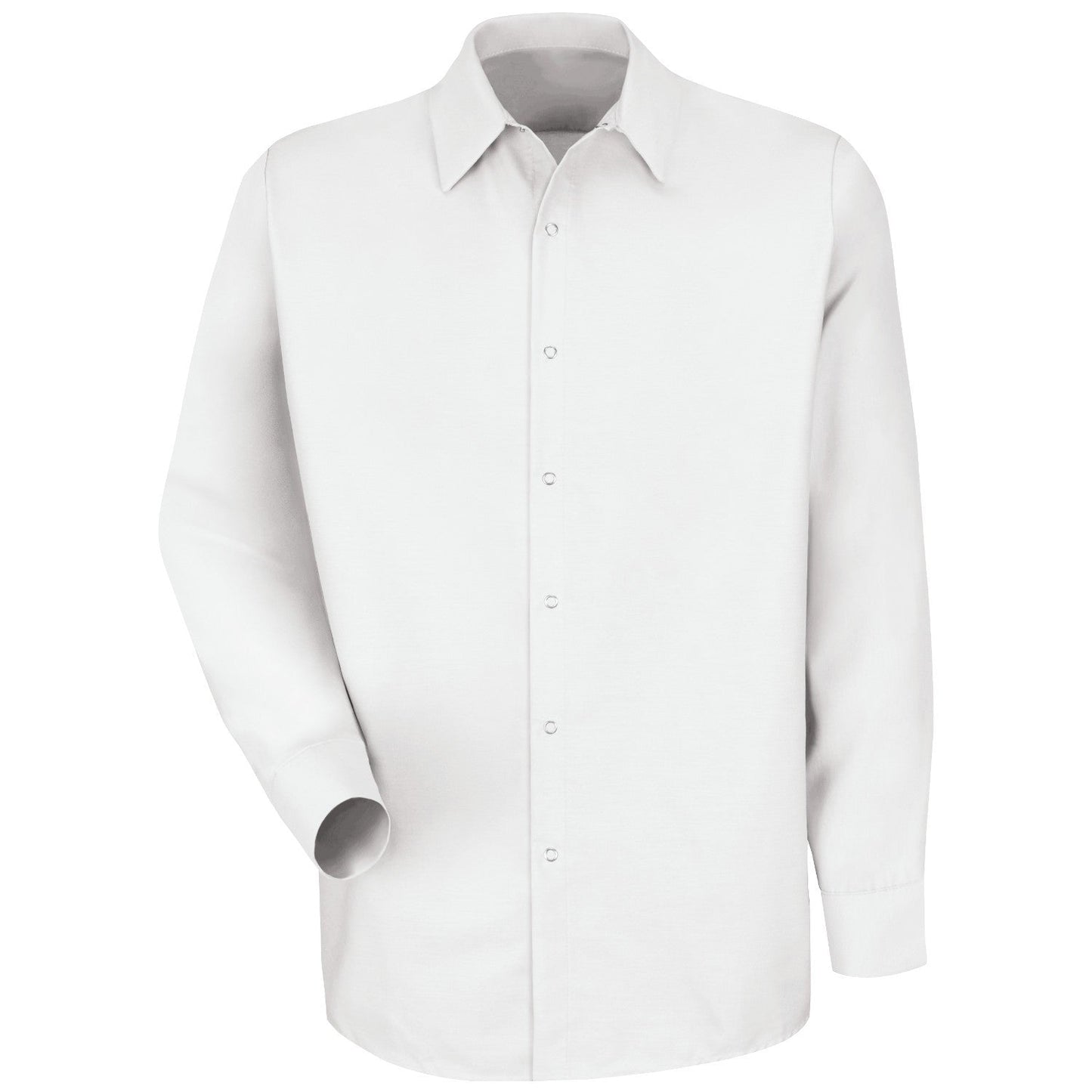 Light Grey Button Up Shirt - Red Kap - Durable Fabric