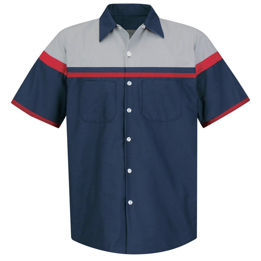 Short Sleeve Button Up Shirts - Red Kap - Performance Tech