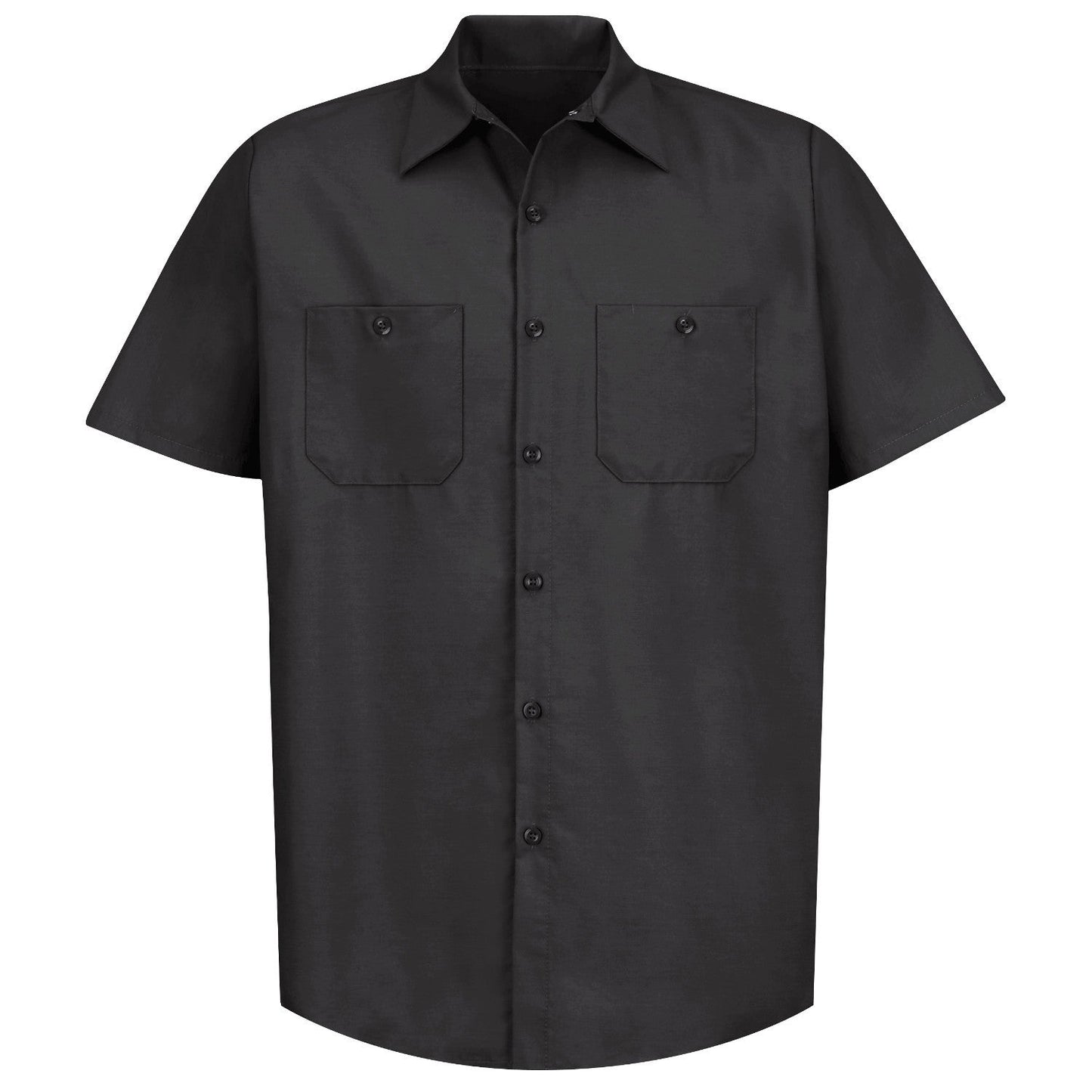 Black Button Up Shirts - Red Kap - Durable Design
