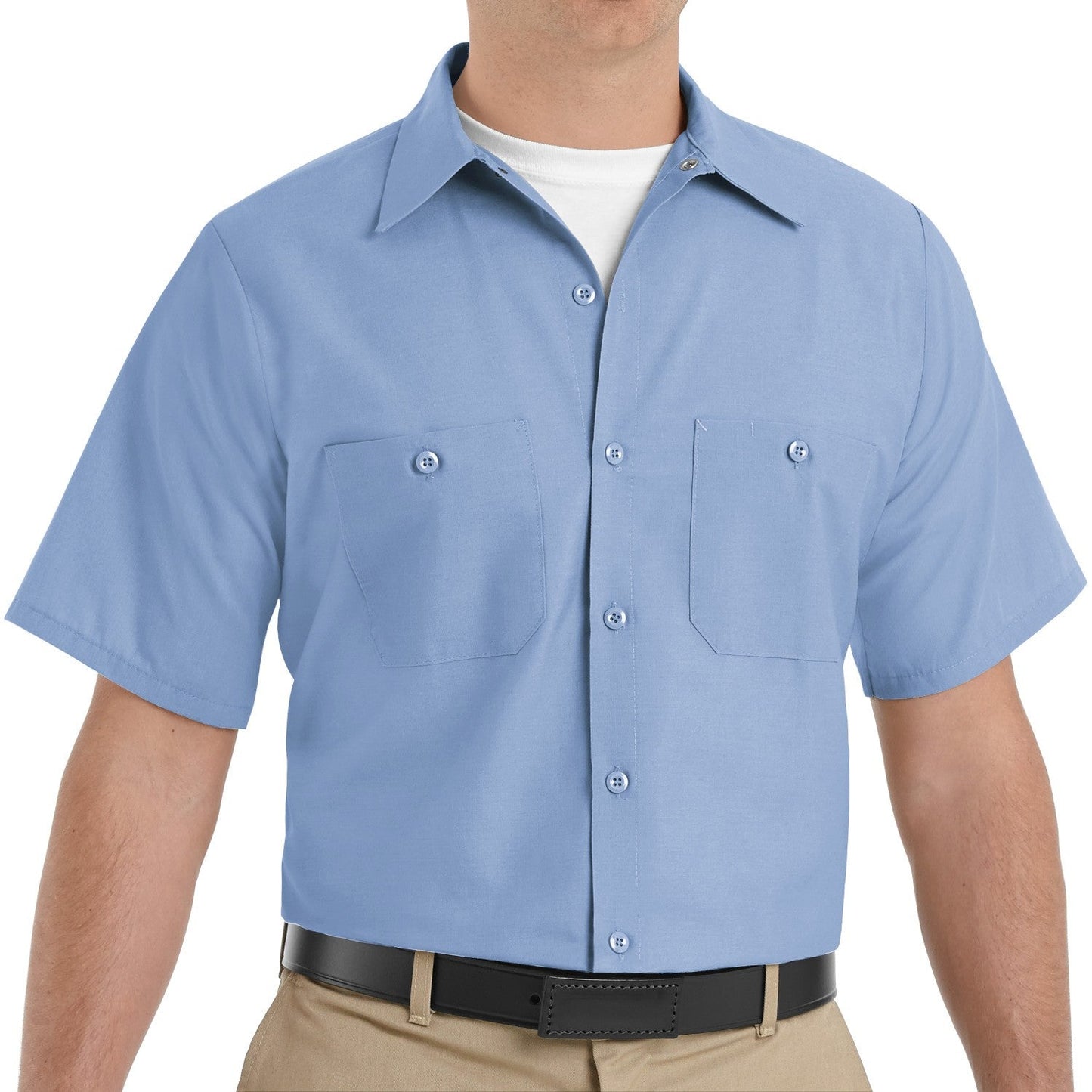 Black Button Up Shirts - Red Kap - Durable Design
