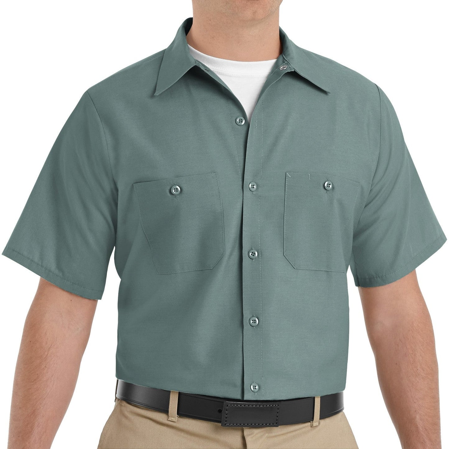 Black Button Up Shirts - Red Kap - Durable Design