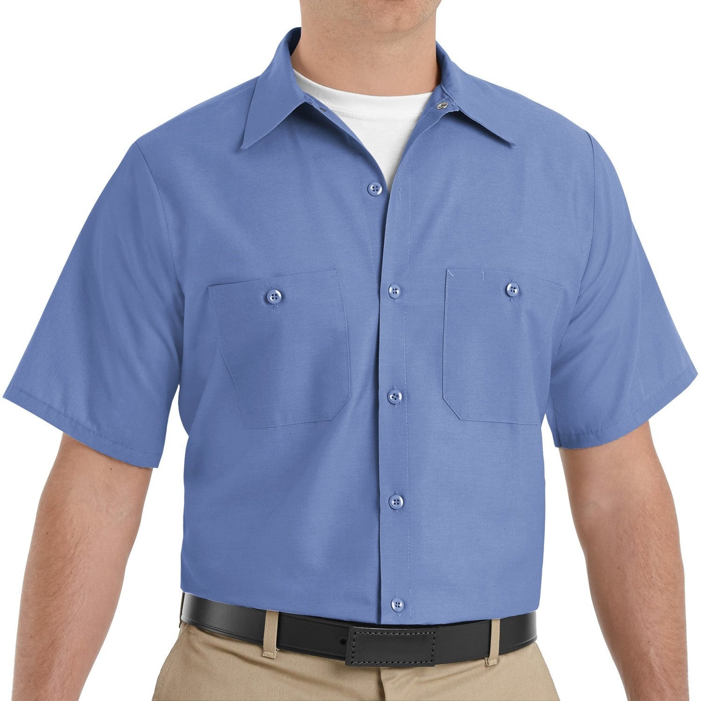 Black Button Up Shirts - Red Kap - Durable Design