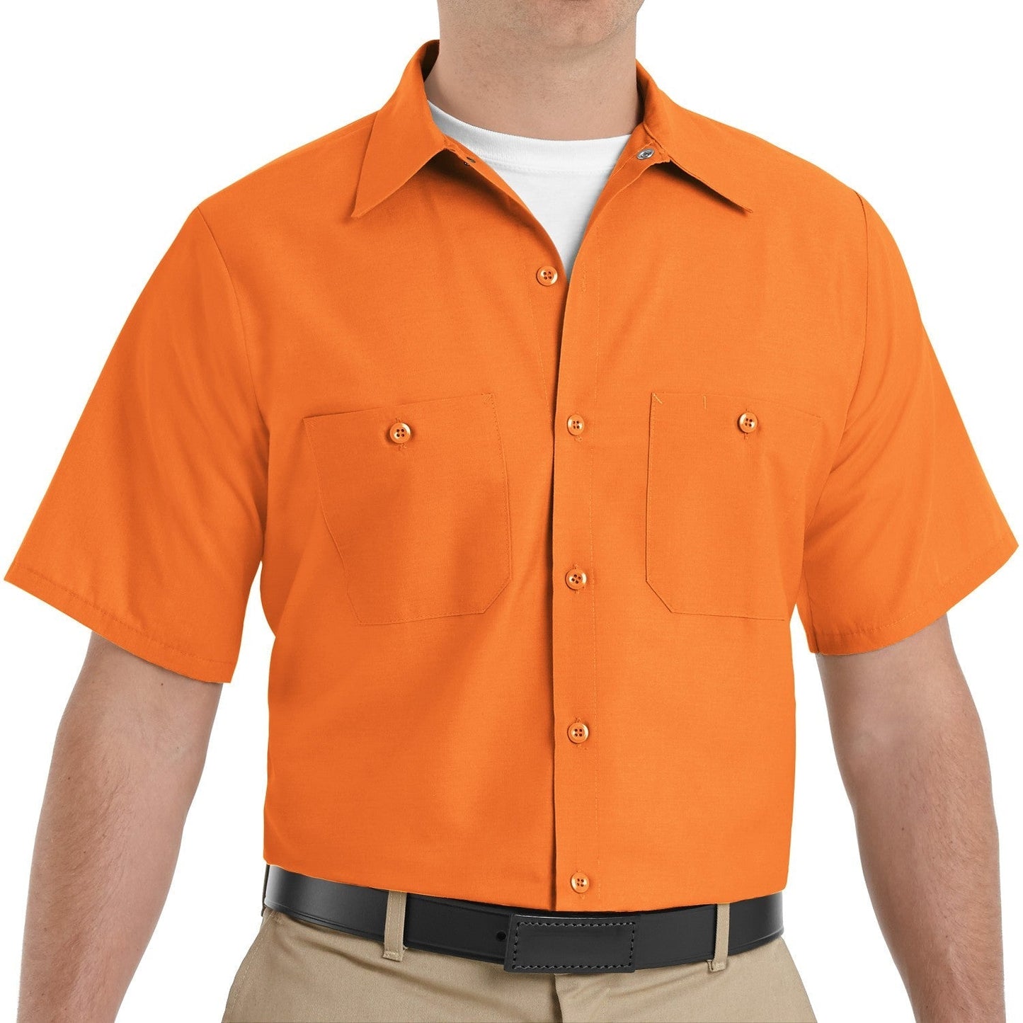 Black Button Up Shirts - Red Kap - Durable Design