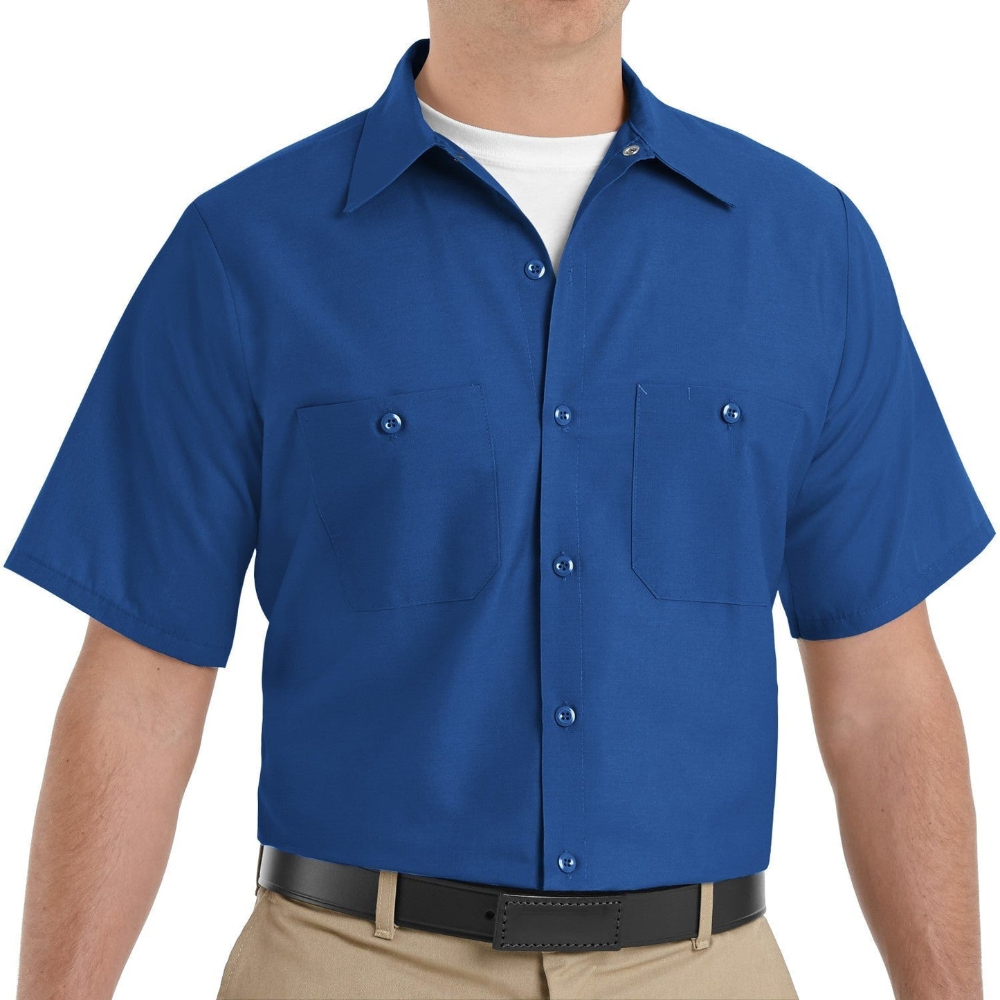 Black Button Up Shirts - Red Kap - Durable Design