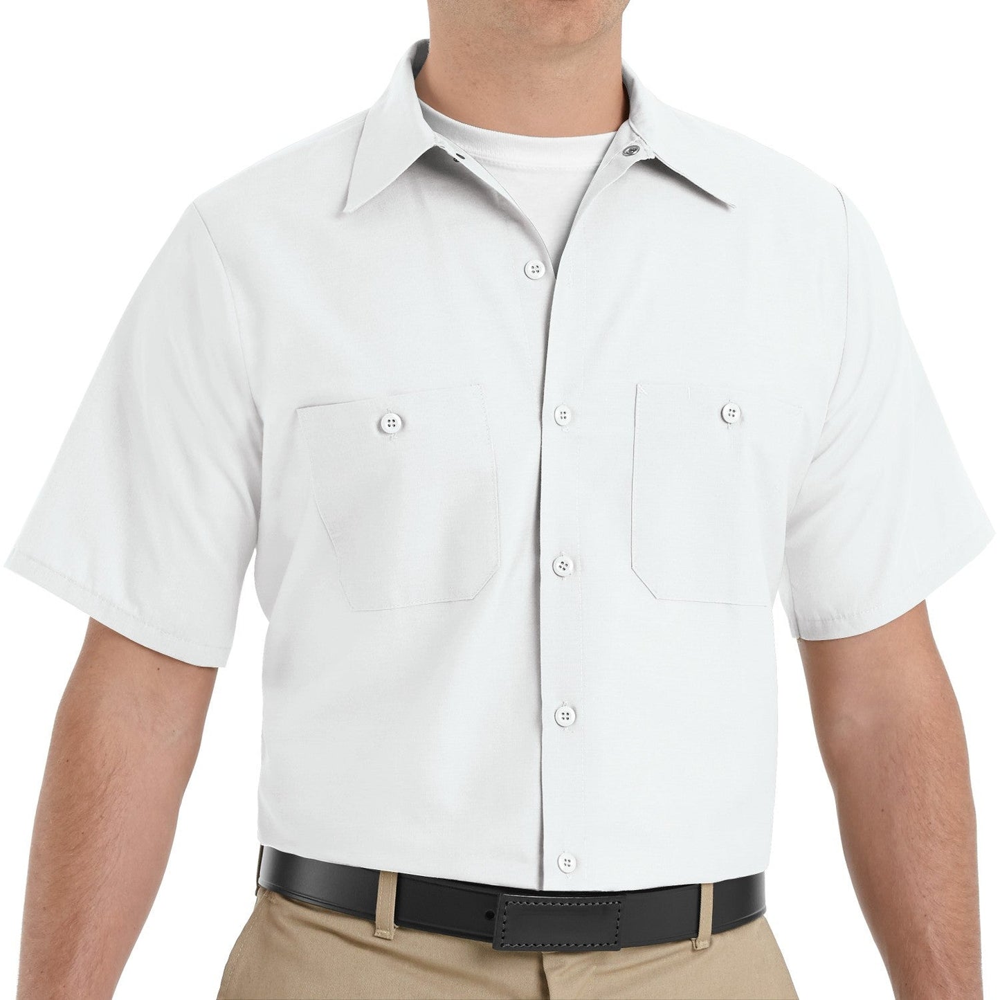 Black Button Up Shirts - Red Kap - Durable Design
