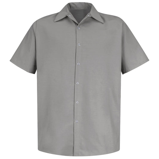 Light Grey Button Up Shirt - Red Kap - Workwear Comfort