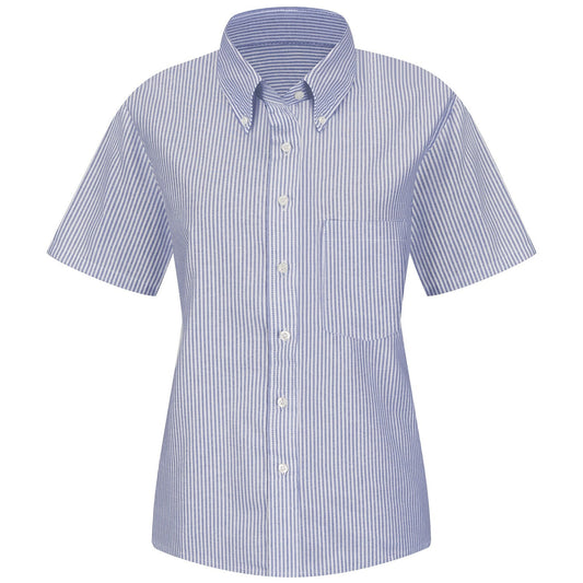 Blue/White Stripe Shirt - Red Kap - Wrinkle Resistant