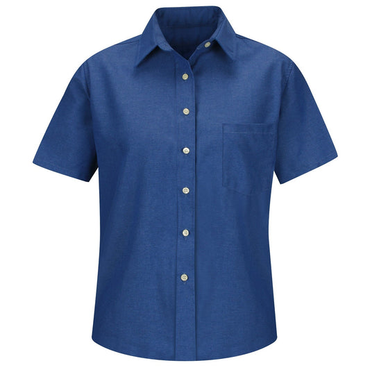 Short Sleeve Oxford Shirt - Red Kap - Women's Fit