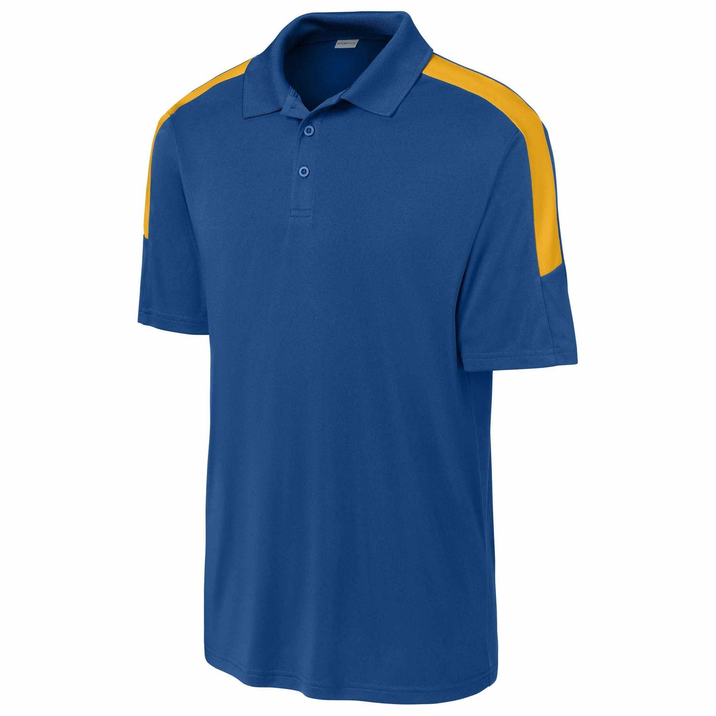 Black/Gold Polo Shirts - Sport-Tek - Stylish Moisture-Wicking