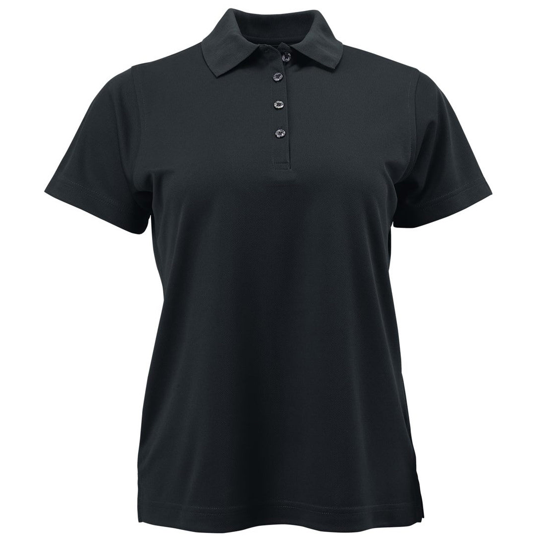 Black Polo Shirt - Paragon - Performance Polyester