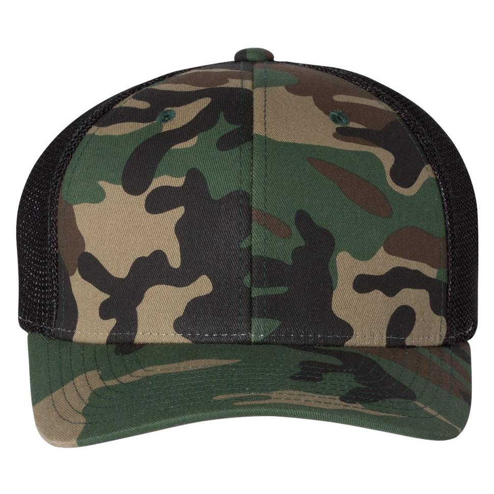 Army Camo Ball Cap - Richardson - Durable Design