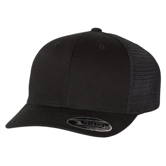 White Ball Caps - FlexFit - Stylish Mesh-Back