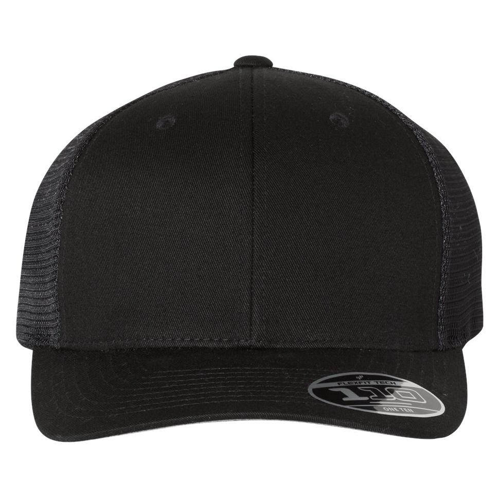 White Ball Caps - FlexFit - Stylish Mesh-Back