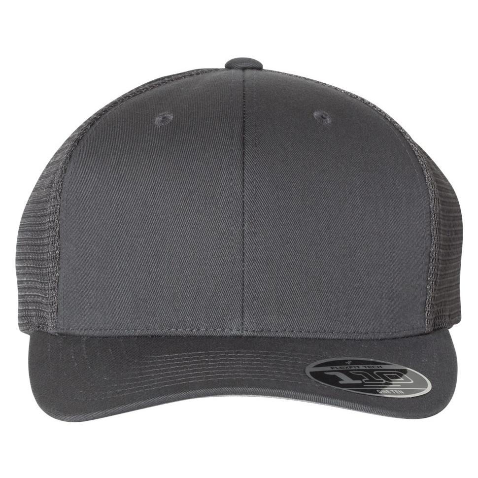 White Ball Caps - FlexFit - Stylish Mesh-Back
