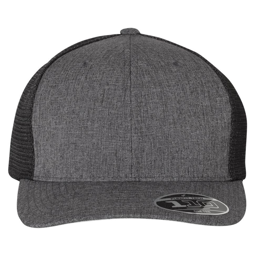 White Ball Caps - FlexFit - Stylish Mesh-Back