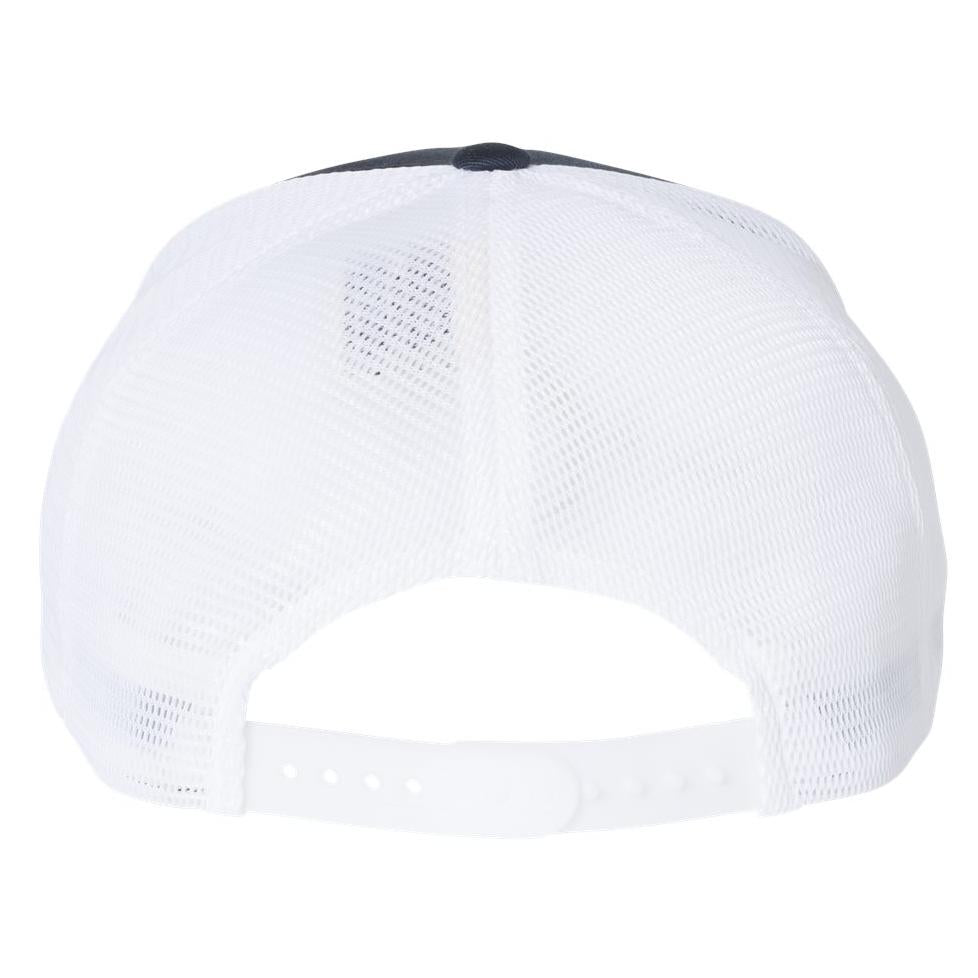 White Ball Caps - FlexFit - Stylish Mesh-Back