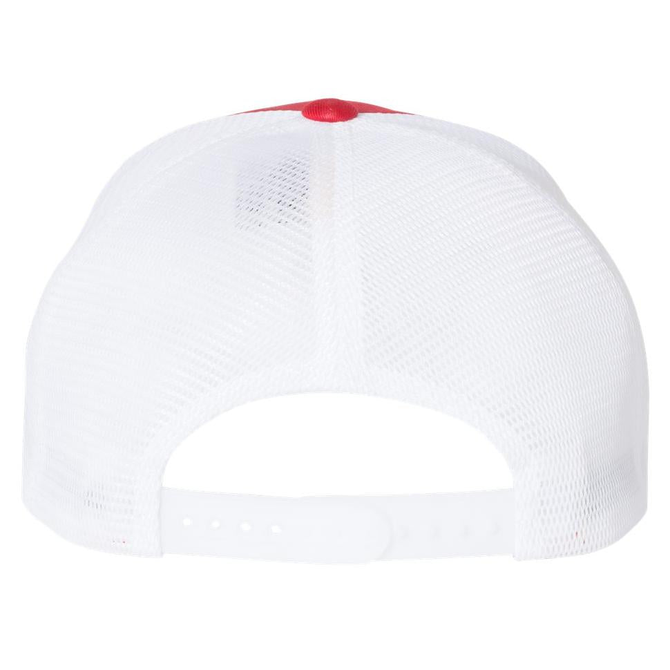 White Ball Caps - FlexFit - Stylish Mesh-Back