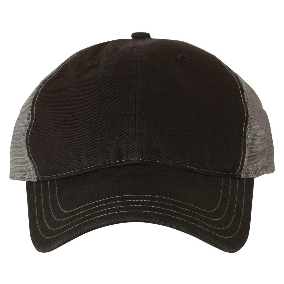 Black/White Ball Caps - Richardson - Garment-Washed Style