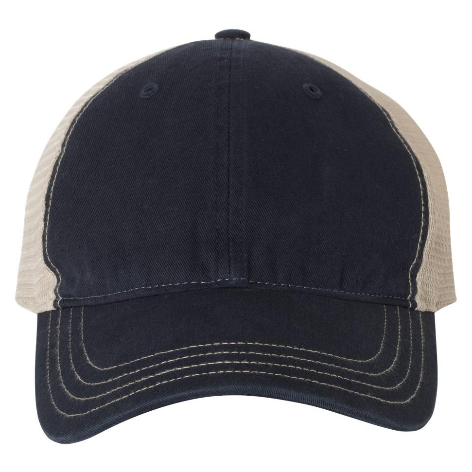 Black/White Ball Caps - Richardson - Garment-Washed Style