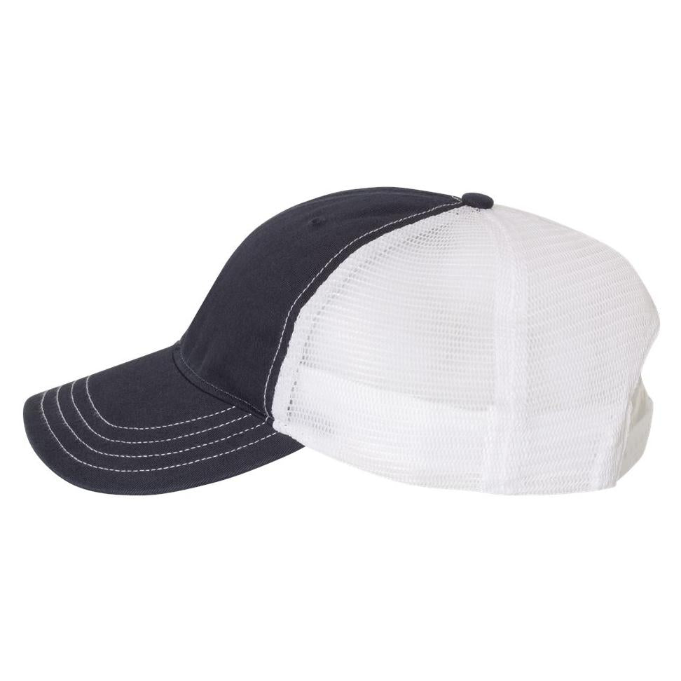 Black/White Ball Caps - Richardson - Garment-Washed Style