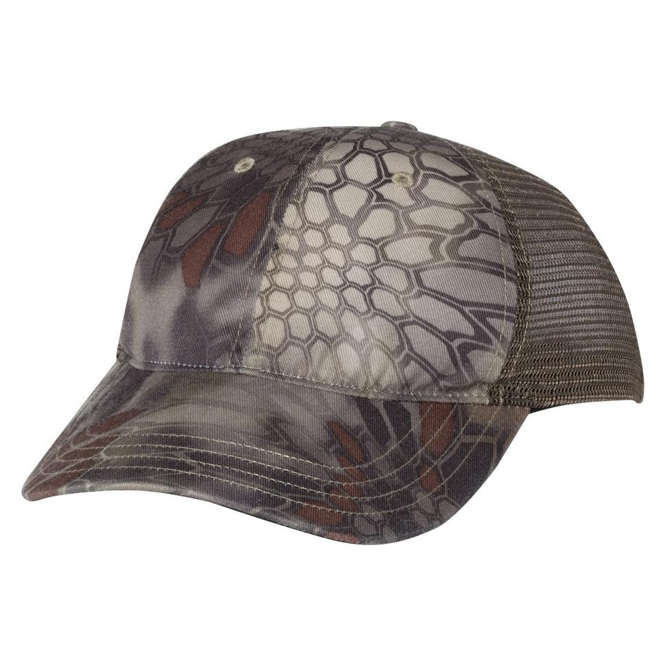 Army Camo Ball Cap - Richardson - Polyester Mesh