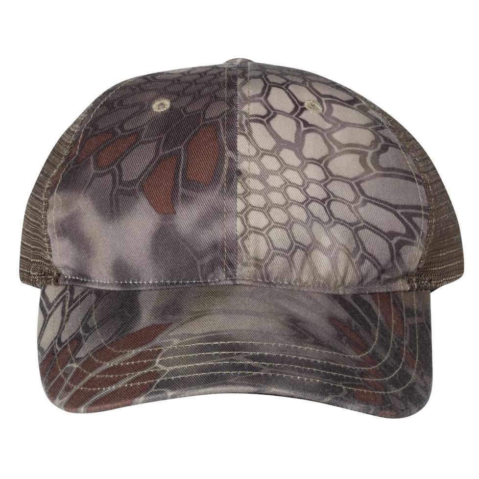 Army Camo Ball Cap - Richardson - Polyester Mesh