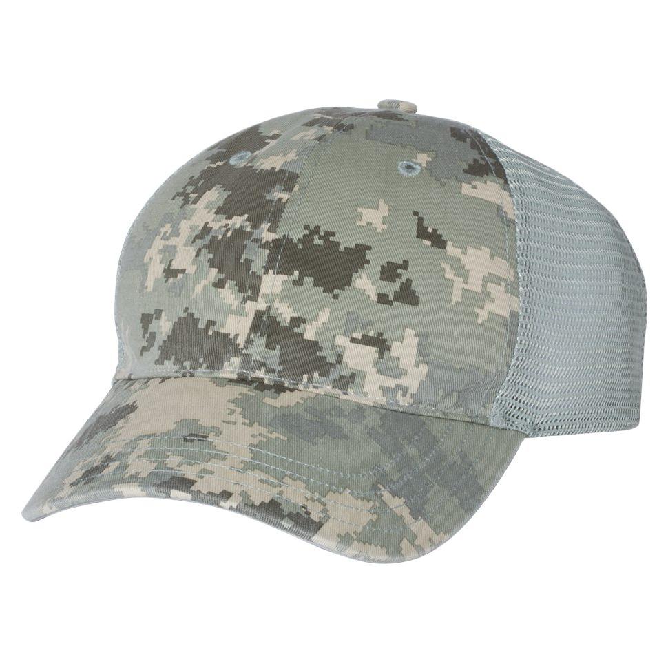 Army Camo Ball Cap - Richardson - Polyester Mesh