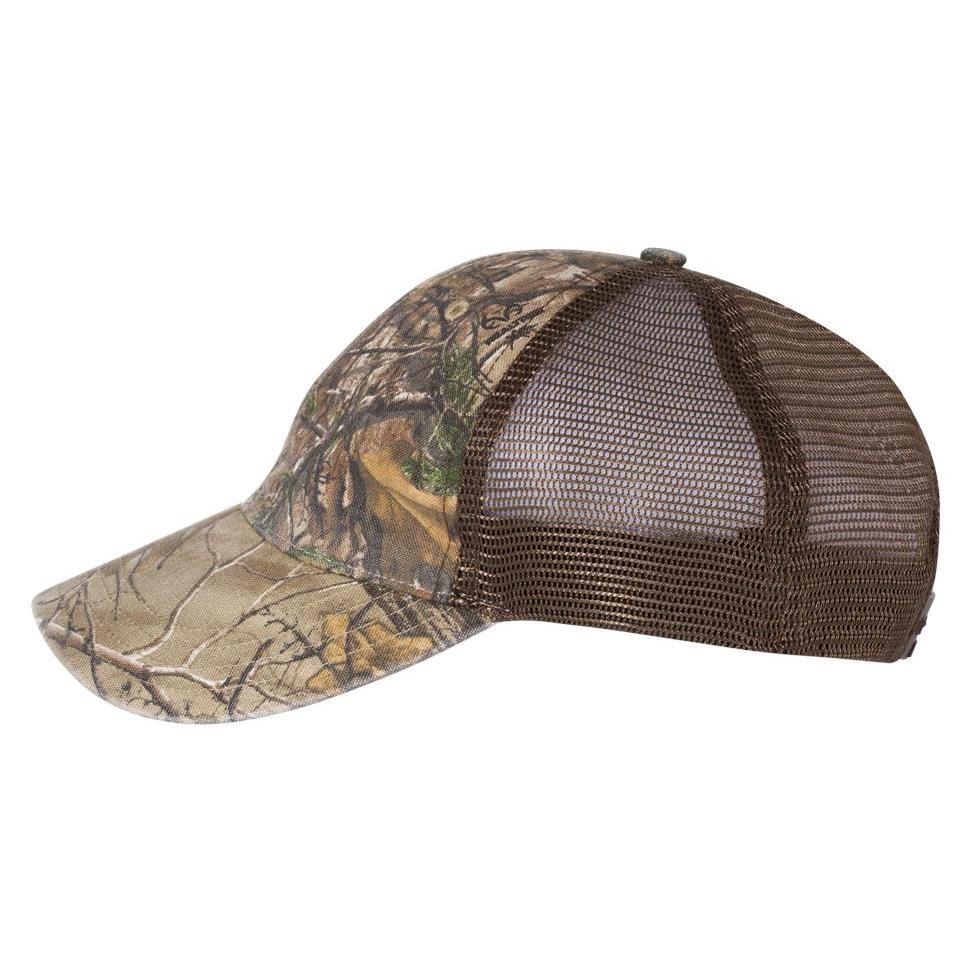 Army Camo Ball Cap - Richardson - Polyester Mesh