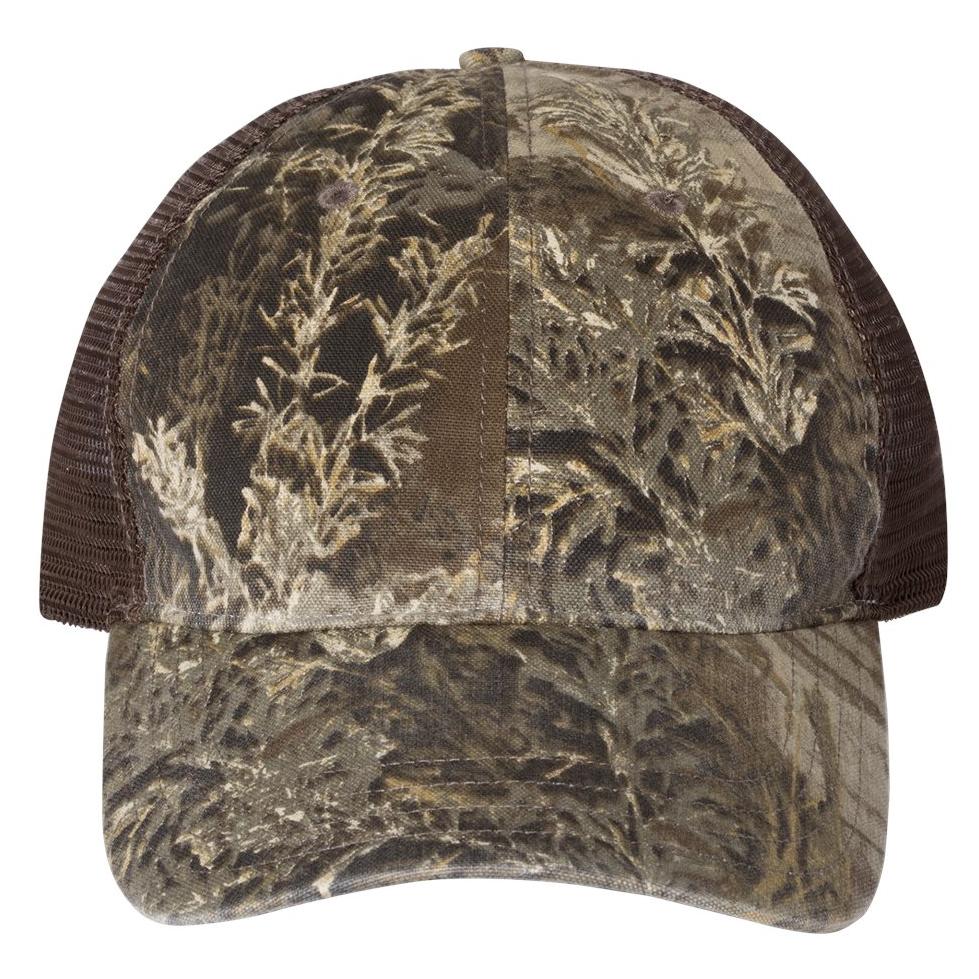 Army Camo Ball Cap - Richardson - Polyester Mesh